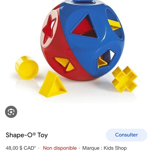 Tupperware Shape-O-toy - Picture 1 of 1